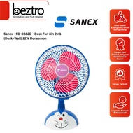 Sanex Kipas Angin Meja FD0882D / FD 0882D / FD 0882 D / FD-0882D - Desk Fan 8 inch 2in1 (Desk+Wall)