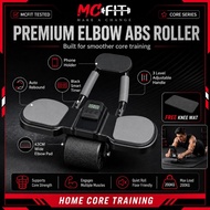 MCFIT Premium Adjustable Upgraded Elbow Abs Roller Professional Wide Ab Wheel Plank Roller Elbow Sup