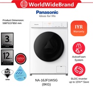 [] Panasonic 8KG Inverter Front Load Washer | NA-16JF1WMY NA16JF1WMY (Mesin Cuci Washing Machine Mes