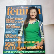 Majalah Femina Mei 2004 cover model Alya Rohali