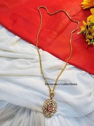 Haseenas Antique Design Ohm Impone Dollar With Chain (3)