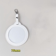 PVC Badge Pin Protector Cover 75mm Pelindung Pin untuk Lencana Pin Display Bag Round Badge Bag