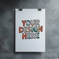 POSTER PRINTING A5, A4, A3, A2, A1, A0