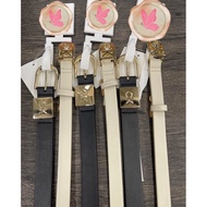 Belt Black/White Ck Leather