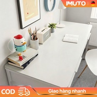 IMUTO PU leather waterproof desk mat, student book desk mat, Anti-slip
