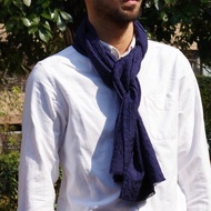 filtango 偷走了西方印花棉布圖案 SARASA NAVY