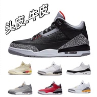 High-quality Hot Sale aj3 Shoes Outdoor Basketball Shoes Men's Shoes Women's White Black Cement 9CKZ