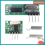 【5.29】 {}433 Mhz Superheterodyne RF Receiver and Transmitter Module Remote Control