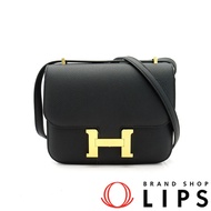 愛馬仕 Constance 3 Mini 18 Miroir Veau Epsom 女士單肩包

黑色 [全新]