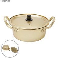 {sunnylife} Korean Ramen Pot Instant Noodle Pot Korean Drama Soup Pot Yellow Aluminum Pot