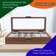 Watch Storage Organizer Watch Box 6 Grids Collection Box Stylish Elegant Simple Durable Latest Displ