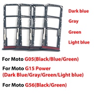 For Moto G05 G15 Power G56 G96 SIM Card Tray Slot Holder Adapter Accessories Replacement Part