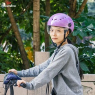 4KEK ☯PROMEND Men Women Cycling Helmet With Goggles Lens Bicycle Helmet MTB Road Bike Reflective sti
