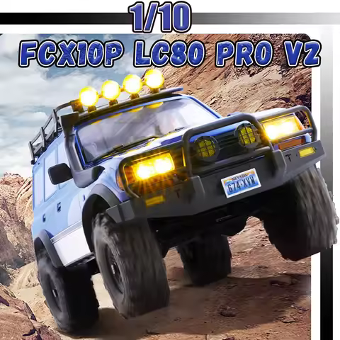 1/10 LC80 Pro Crawler Car FCX10 RTR Land Cruiser Brushless RC Electric Remote Control Model Car Rock