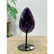 Best Uruguay Dinosaur Egg 1.36kg Collectibles Purple Qi Donglai Money Drawing Town House Exorcising 