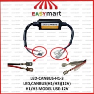 CANBUS LED H1/H3 MODEL USE 12V ANTI-FLICKER ERROR FREE