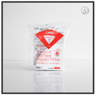 CAFEC Abaca Paper Filter [Cone Shape] กระดาษกรอง แผ่นกรอง กาแฟที่ทำมาจากเส้นใยต้นกล้วย ผลิตจากประเทศญี่ปุ่น