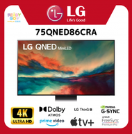 LG - 75" QNED86 4K Mini LED 智能電視 75QNED86CRA 75QNED86 QNED86