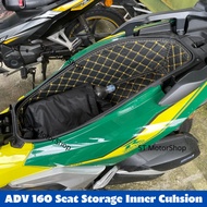 Honda ADV 160 Shockproof Insulated Leather Trunk Liner Motorcycle Trunk Liner Seat Storage Cuhsion