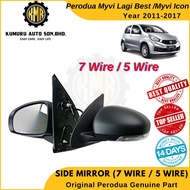 [ 7Wire / 5Wire ] Auto Flip Adjust Original Side Mirror Perodua Myvi Lagi Best Myvi Icon 2011-2017