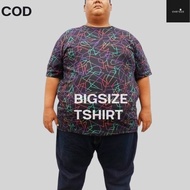 Bigsize T-shirts for Men and Women, Polygon Printing, Large Jumbo Shirts, XL 2XL 3XL 4XL 5XL 6XL