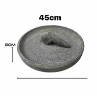 45cm STONE MORTAR, jumbo stone mortar, large stone mortar, durable