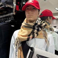 💎Han's house精品服飾💎Burberry 圍巾 格紋 羊毛 雙面 羊絨 中性 168X30 蘇格蘭制 現貨 22900