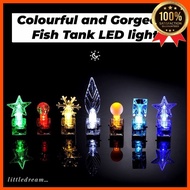 🇸🇬[SG Stock] Mini Fish Tank LED Light Creative Betta Tank Colorful Fish Tank Micro Landscape Decoration