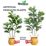 SG_SHADOW| Artificial Plant with Pot Large Fake Plants Artificial Fiddle Fig Artificial Trees Fake F