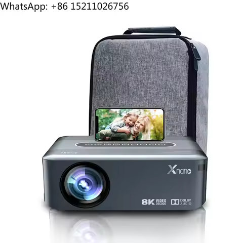 Hot Selling Xnano X1 4K Smart Projector Quad Core Android 9 5G WIFI LED 8K Video Full HD 1080P Home 