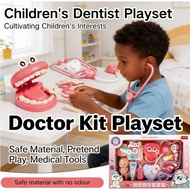 Doctor Little Dentist Kindergarten Stethoscope Play Injection Pretend Role Set Toys Play Dentist