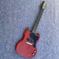 Gibson SG relic aged Dark Red Alder Electric Guitar Rosewood Fingerboard  Professional Guitar