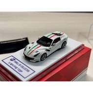Fumei 1/64 Ferrari F12 TDF White Italian Latte