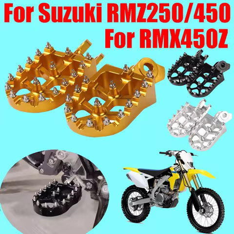 For Suzuki RMZ250 RMZ450 RMX450Z 250RMZ 450RMZ RM-Z RMZ 250 450 RMX 450Z Motorcycle Footrest Footpeg