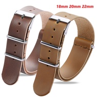 Leather Watch Band 18mm 20mm 22mm for Seiko Watchbands for Rolex Universal Replacement Strap for Sam