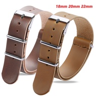 Leather Watch Band 18mm 20mm 22mm for Seiko Watchbands for Rolex Universal Replacement Strap for Sam