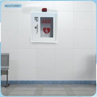 [mojotorw7] Aed Cabinet with Handle Empty Aed First Aid Cabinet Accessory Wear Resistant