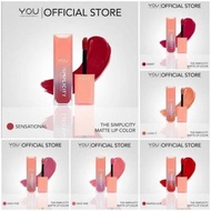 You Matte lip color simplicity