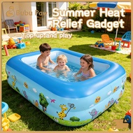 【In Stock 】1.8M/1.5M/1.2M Inflatable Swimming Pool Children Pool Baby Pool Large Bath Pool Large Siz