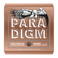 Ernie Ball Paradigm Acoustic Guitar Strings Available in 80/20 Bronze or Phosphor Bronze red