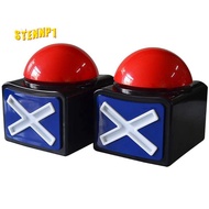2PCS Game Answer Buzzer , Game Buzzer Alarm Sound Play Button with Light Trivia Quiz Got Talent Buzz