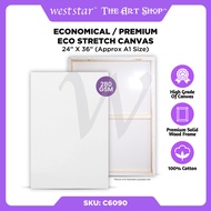 [WETAS] 6187C Stretched Canvas Painting Canvas Board Acrylic / Oil Painting 24" X 36" (60” X 90cm) A