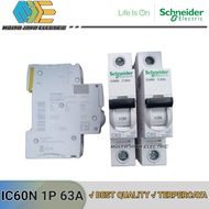Mcb Schneider ic60n 1phase 63A A9F74163