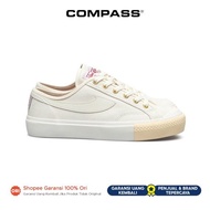 Sepatu Compass Gazelle Low Cream