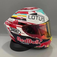 SHOEI X14 Red Bull / 93 Lotus Marquez / X14 Full Face Helmet / Shoei