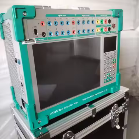 Microcomputer Three Phase Relay Protection Test Set Secondary Current Injection Tester 3 Phase Secon