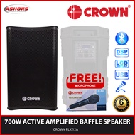 Crown PLX 12A Speaker / Amplified Baffle / Active Speaker / 700W / Original Crown