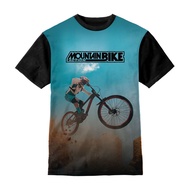 3D Kids T-Shirt MTB Blue Sky Kids Clothes - Unisex 3D Kids T-Shirt - Kazzamy Store