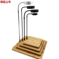 [HOÀN TIỀN 10%]ĐÈN ĐẾ GỖ 7W