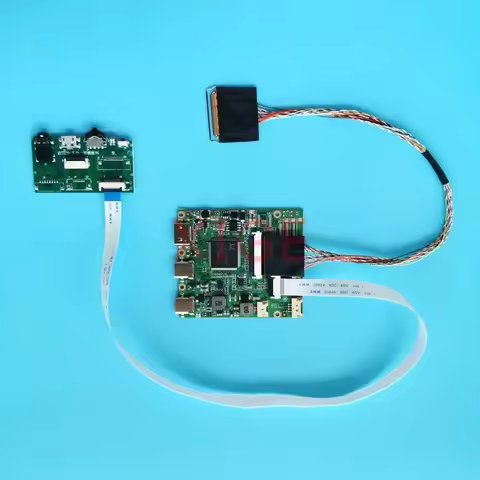 For HB140WX1-100/101/200/300/400/500 1366*768 Laptop Display LVDS 40 Pin Mini-HDMI TYPE-C Micro USB 